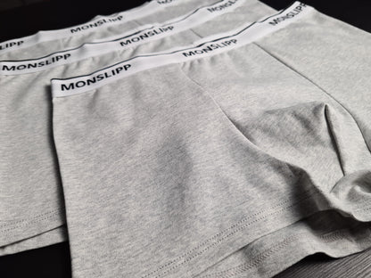 Monslipp – Lot de 3 Boxers Homme Coton Premium | Confort & Qualité