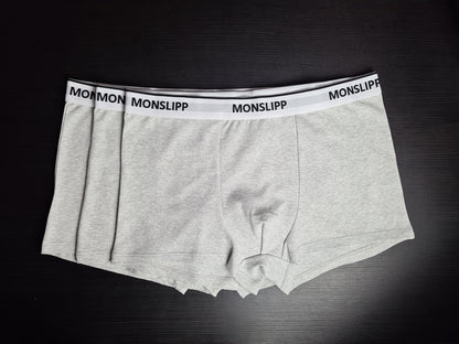 Monslipp – Lot de 3 Boxers Homme Coton Premium | Confort & Qualité
